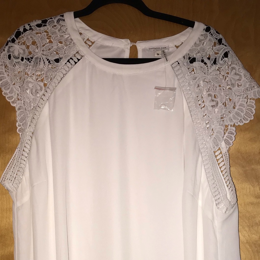 Chic Soul Plus Size 3X Cap Sleeve Dress
